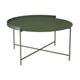 Houe Edge salontafel Ø76 cm Olive Green