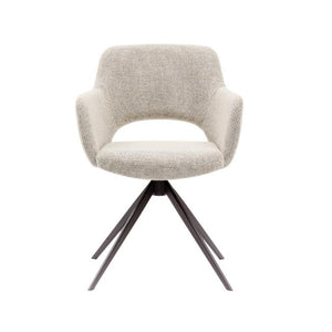 HelloChair HC31 Lillem eetkamerstoel Sneak Naturel spinpoot zwart