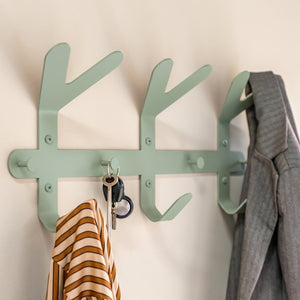Spinder Design Frondo wandkapstok Dusty Green