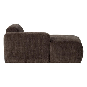 WOOOD Mojo Base chaise longue bank arm links rib Rruin