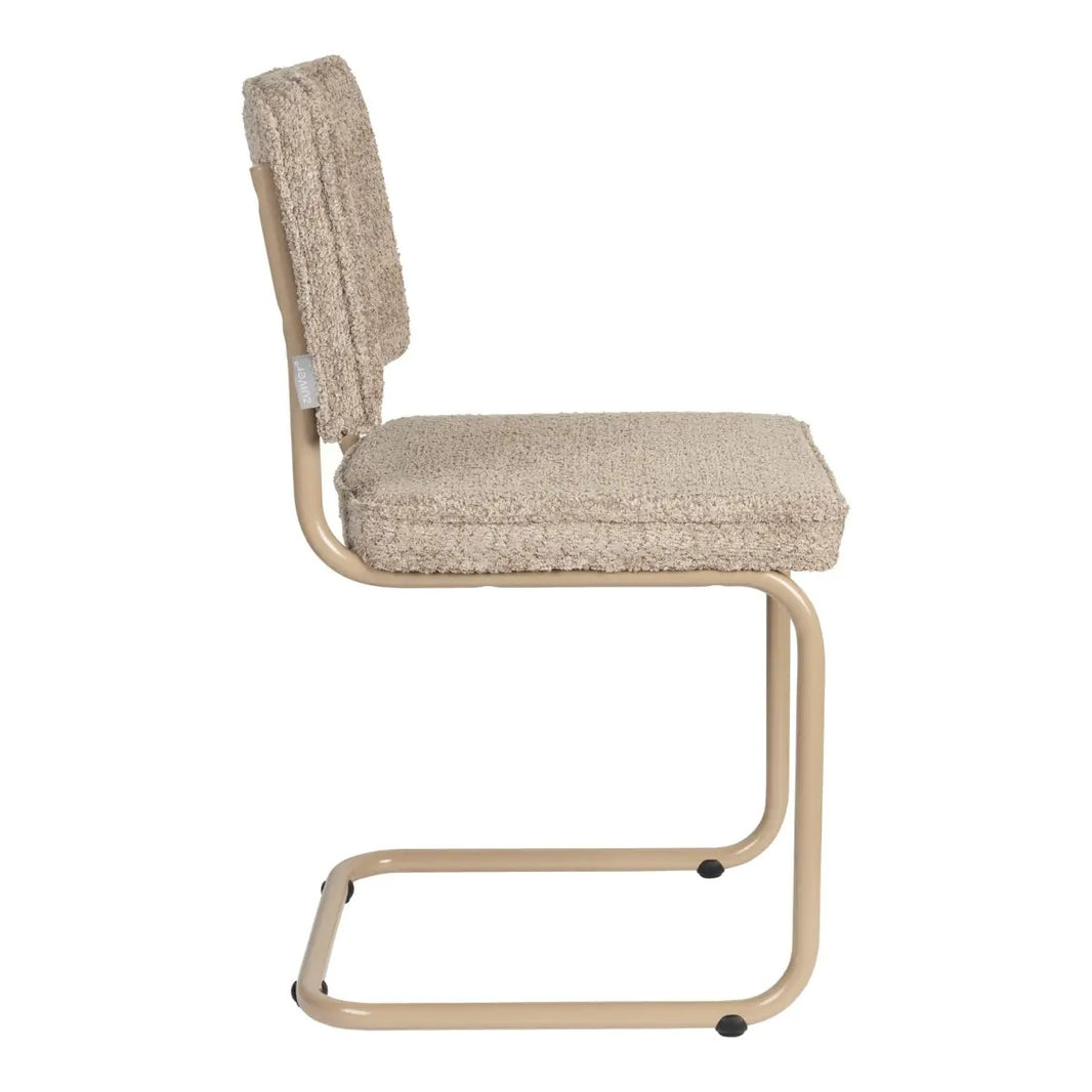 Zuiver Ridge Soft eetkamerstoel Beige – HelloChair