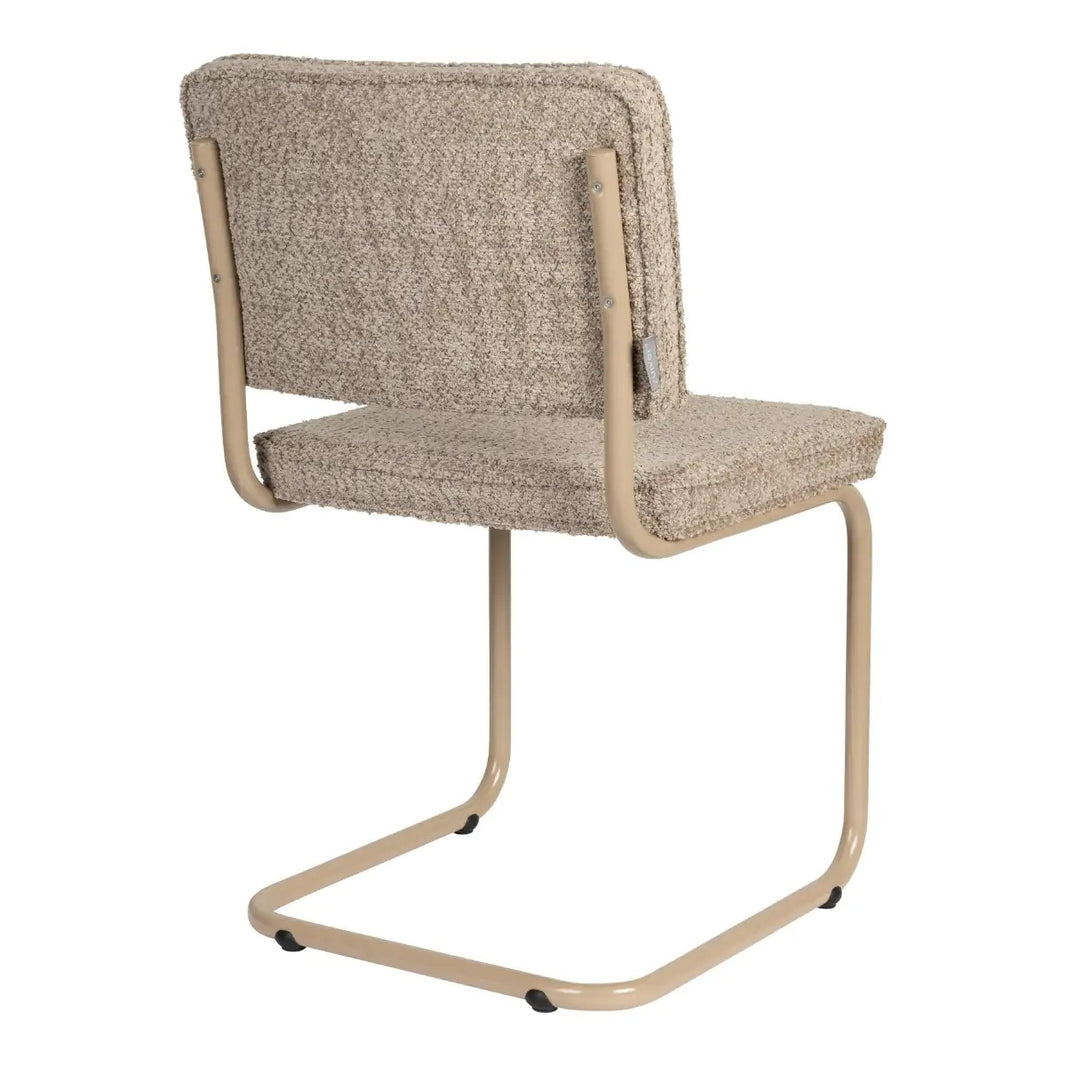 Zuiver Ridge Soft eetkamerstoel Beige – HelloChair
