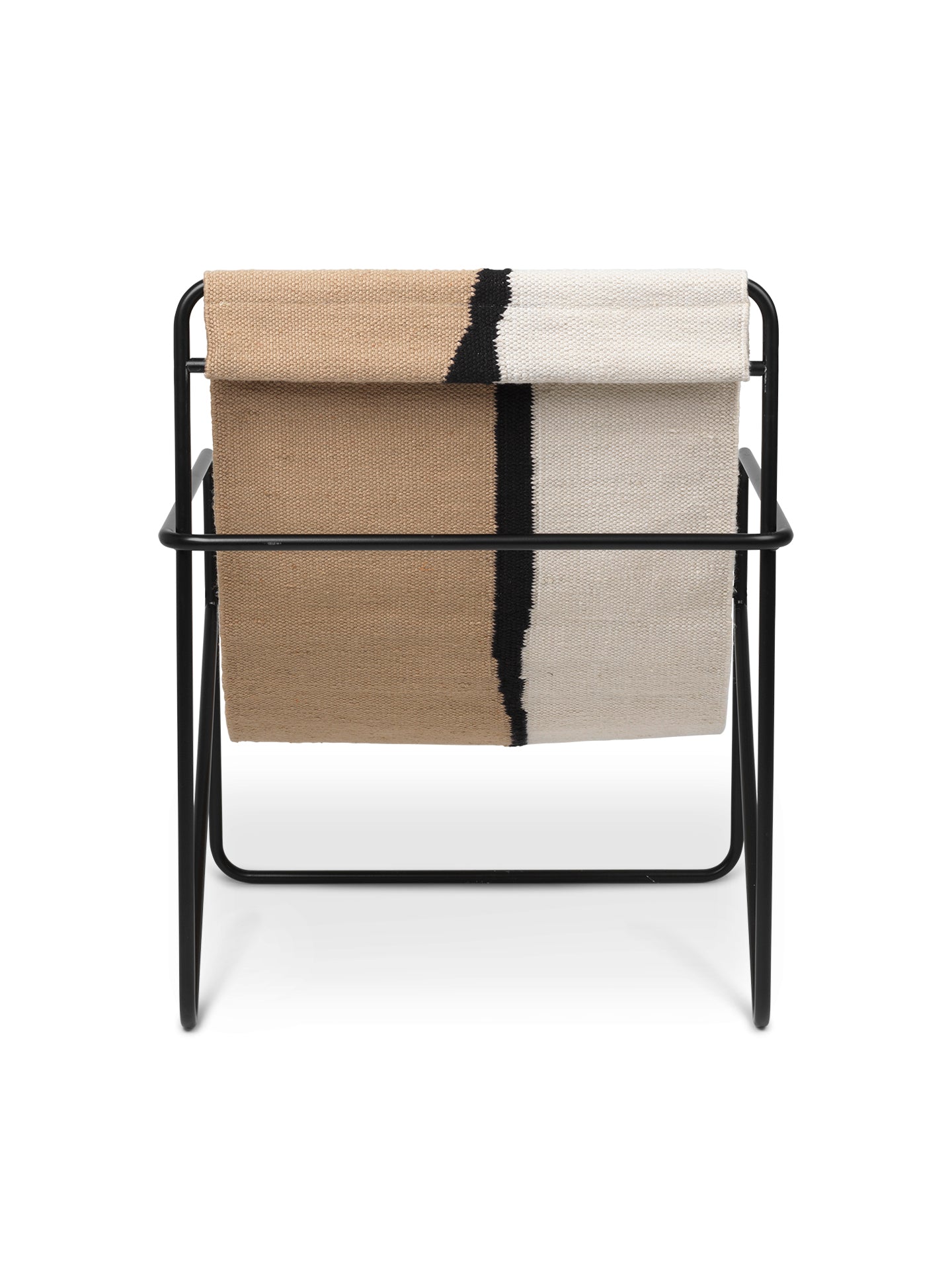Ferm Living Desert loungestoel Soil/Black