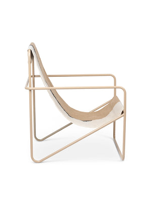 Ferm Living Desert loungestoel Soil/Cashmere