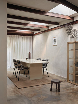 Ferm Living Stille Tufted vloerkleed 200x300 cm Toffee