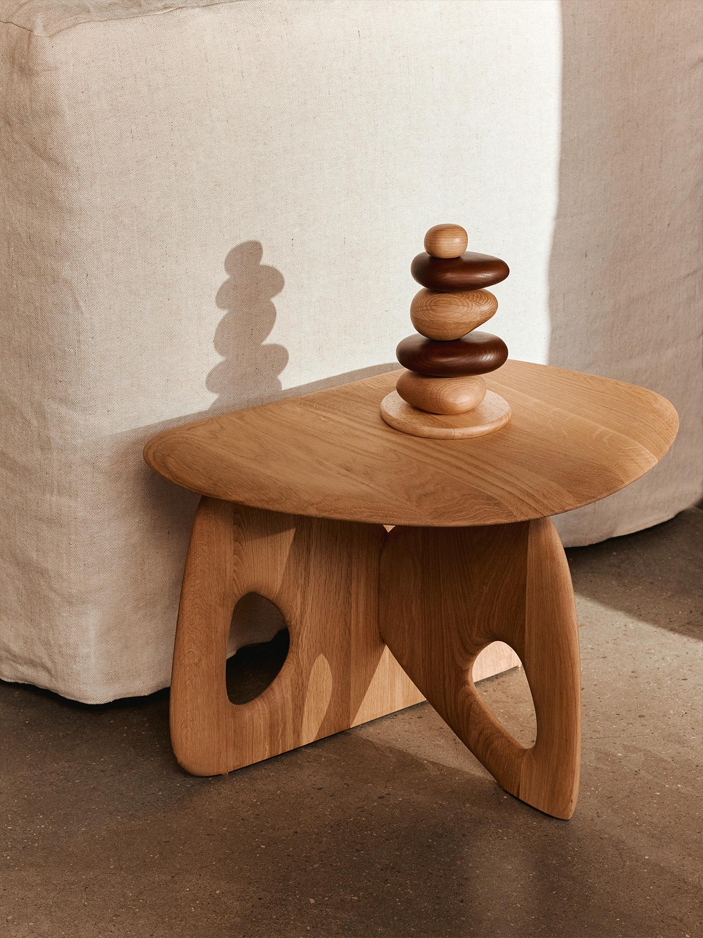 Ferm Living Oar salontafel 50 cm Natural Oak