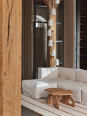 Ferm Living Oar salontafel 70 cm Natural Oak