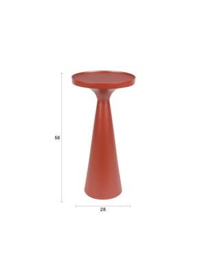 Zuiver Floss bijzettafel Burgundy Rood