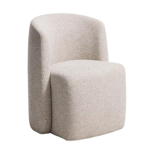 Kave Home Corvena eetkamerstoel chenille Beige
