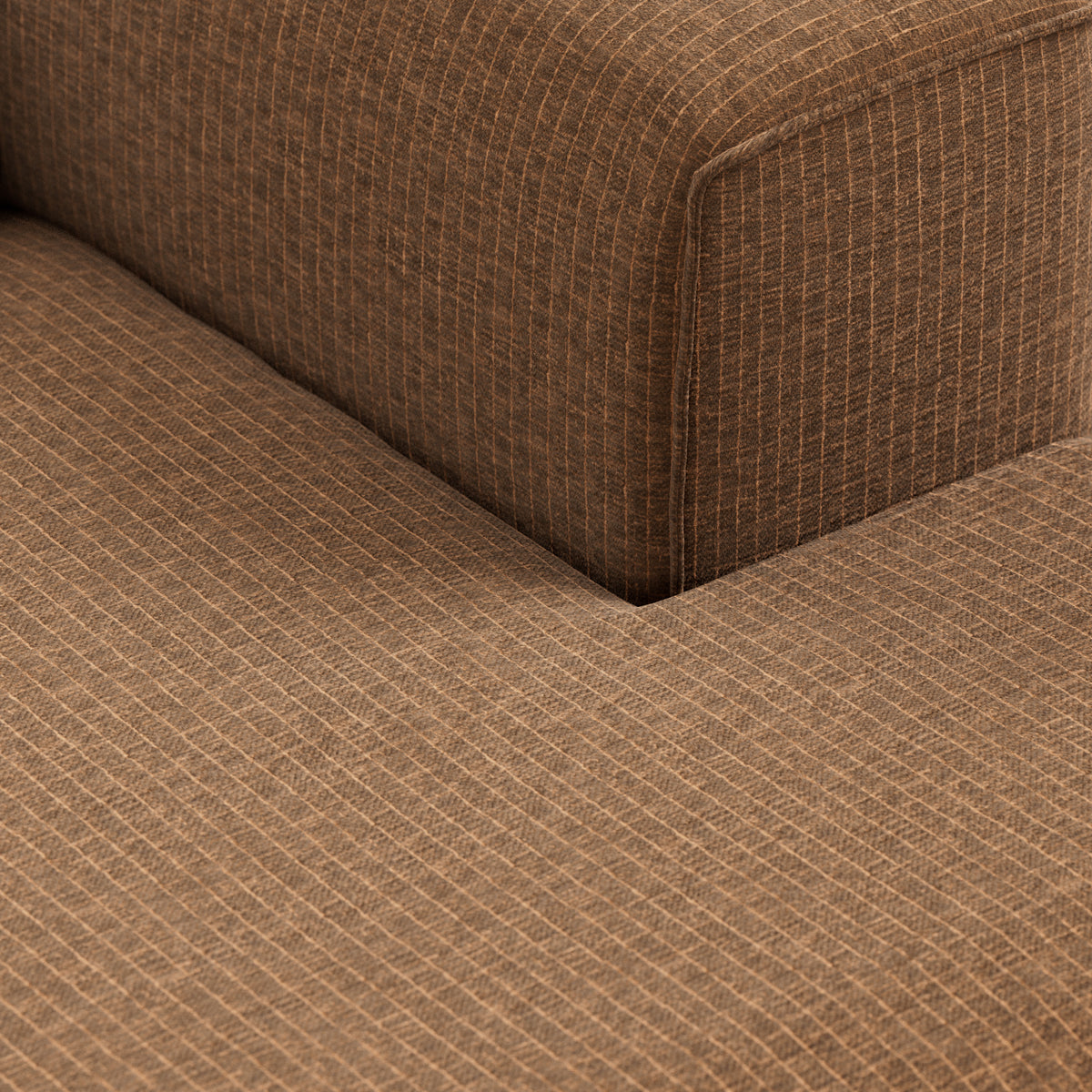 HKliving Flake bank right divan Corduroy Velvet Aged Gold
