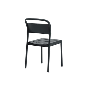 Muuto Linear Steel tuinstoel Black