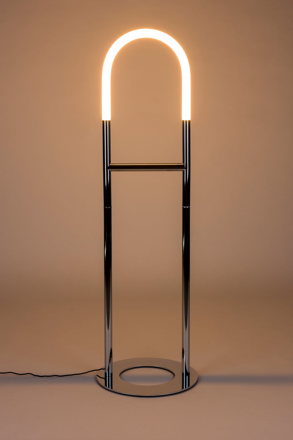 Zuiver Arch vloerlamp Chrome