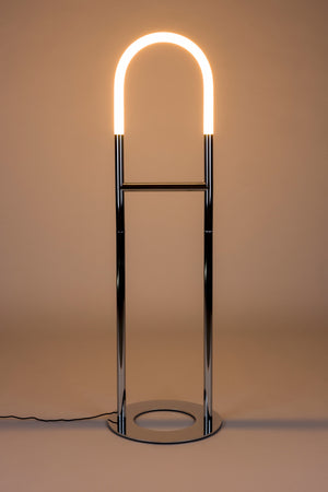 Zuiver Arch vloerlamp Chrome