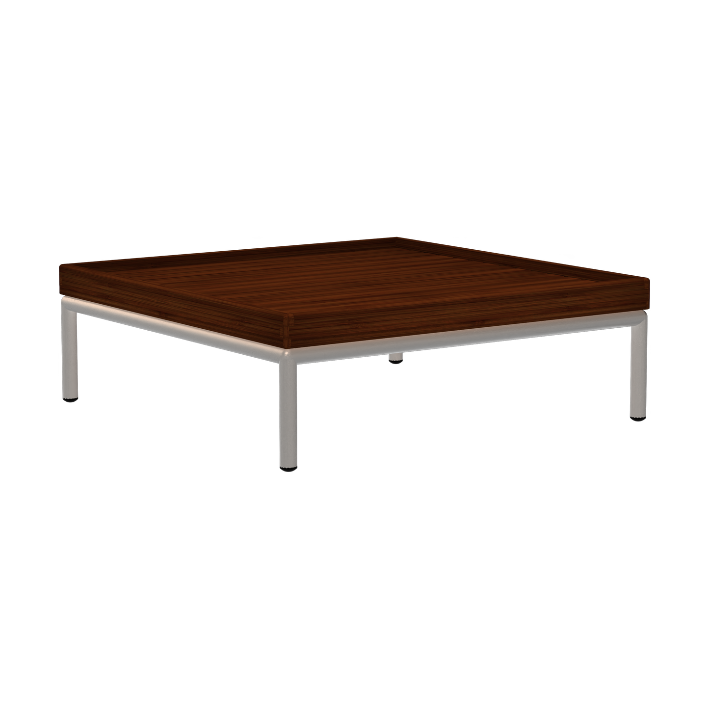Houe Level 2 salontafel 81x81 cm Bamboo/Muted White