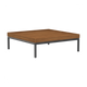 Houe Level 2 salontafel 81x81 cm Bamboo/Dark Grey