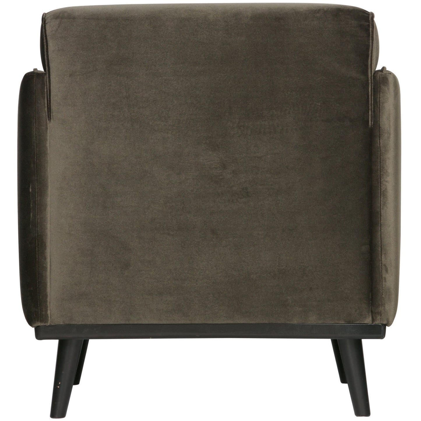 WOOOD Statement fauteuil met arm Velvet Warm Groen