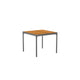 Houe Four tuintafel 90x90 cm Dark Grey Bamboo