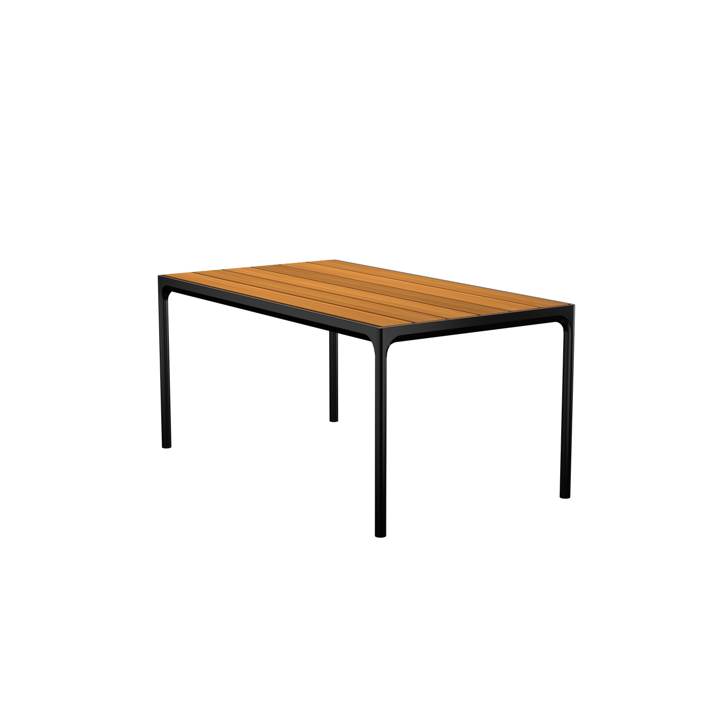 Houe Four tuintafel 160x90 cm Black Bamboo