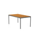 Houe Four tuintafel 160x90 cm Dark Grey Bamboo