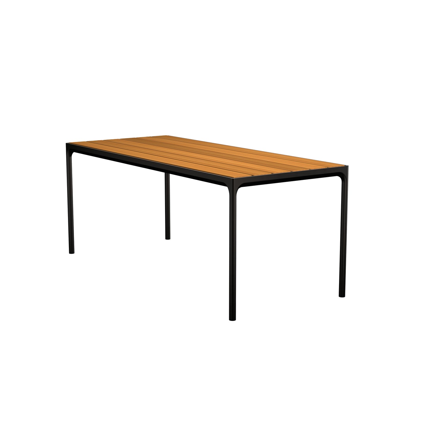Houe Four tuintafel 210x90 cm Black Bamboo
