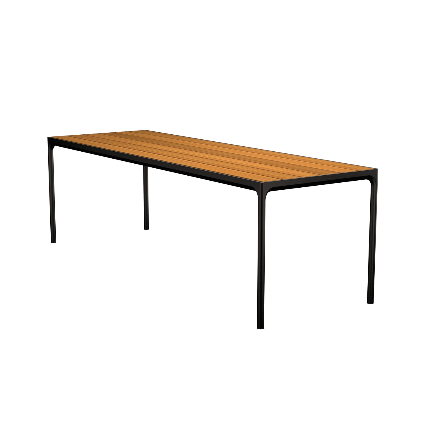 Houe Four tuintafel 270x90 cm Black Bamboo