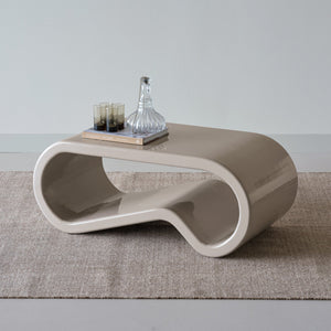 WOOOD Moss salontafel hout hoogglans Zand