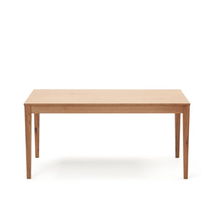 Kave Home Yain eettafel uitschuifbaar 160(220)x80 cm eiken Naturel
