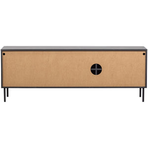 WOOOD Gunnar tv-meubel 154 cm Matzwart