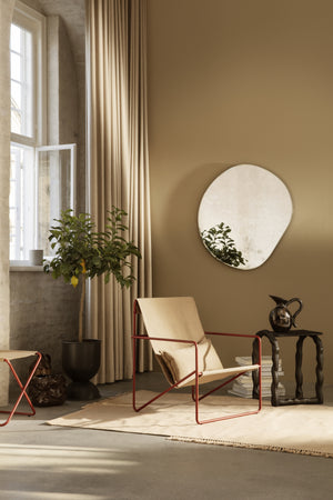 Ferm Living Pond spiegel XL Brass