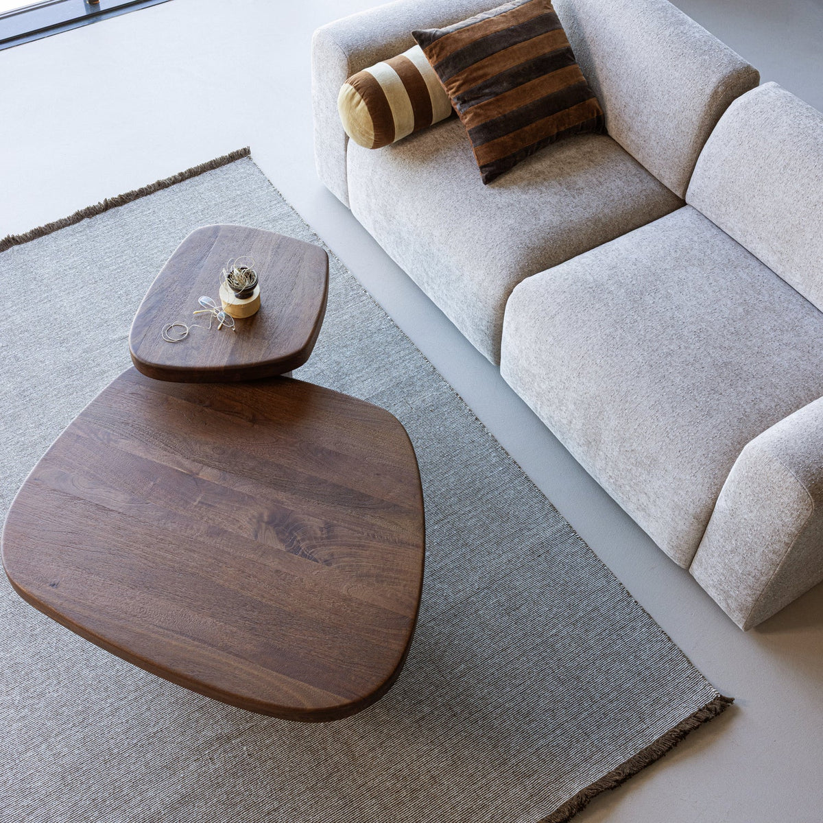 WOOOD Nodu salontafel Bruin