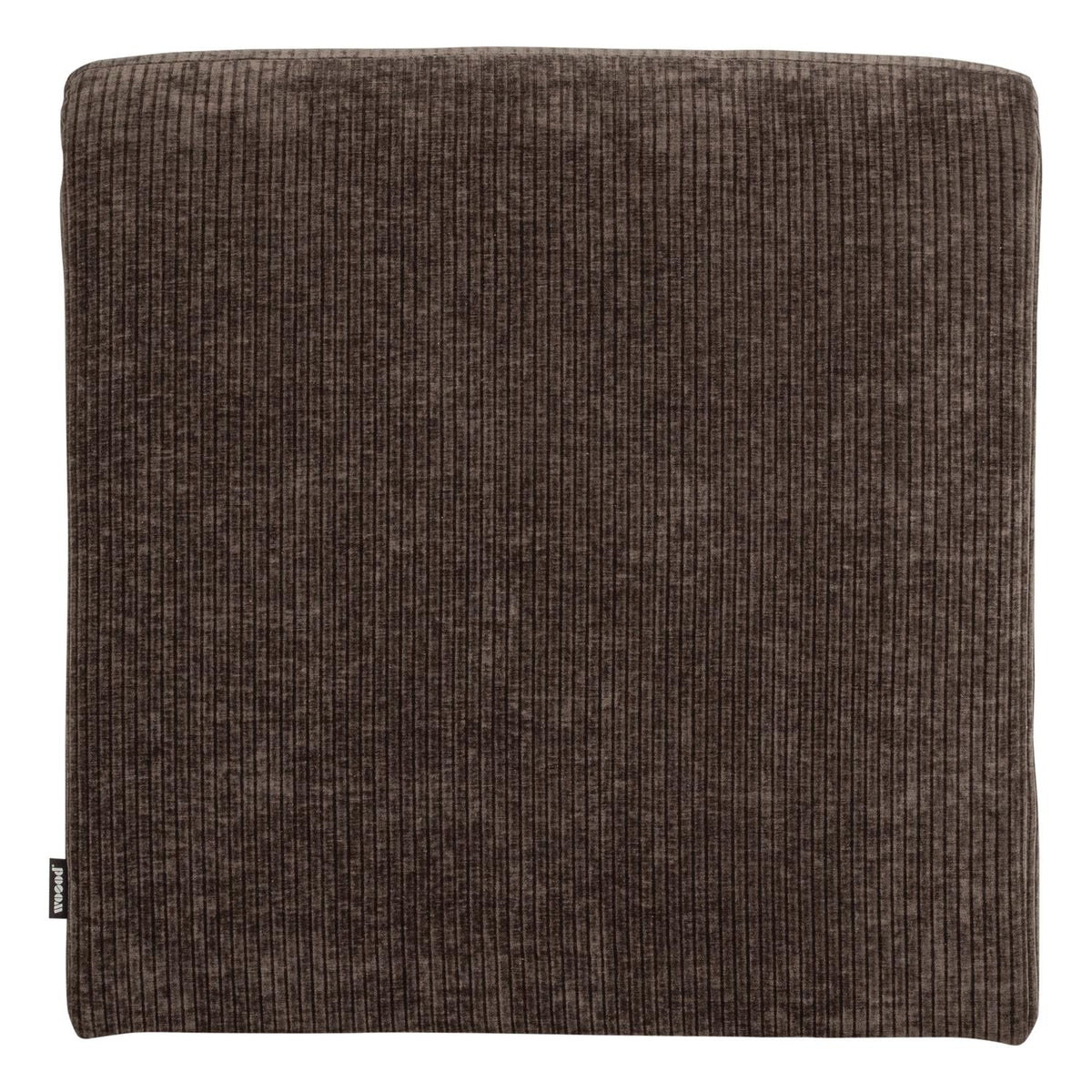 WOOOD Mojo Base eetkamerbank 84 cm met rugleuning rib Bruin