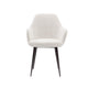 HelloChair HC29 Mijs eetkamerstoel Alpine Champagne vierpoot zwart