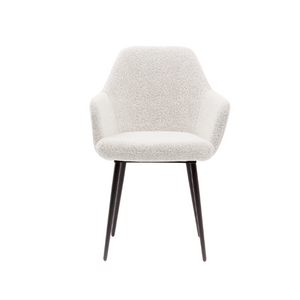 HelloChair HC29 Mijs eetkamerstoel Alpine Champagne vierpoot zwart