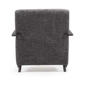 Kave Home Meghan fauteuil Grey zwart