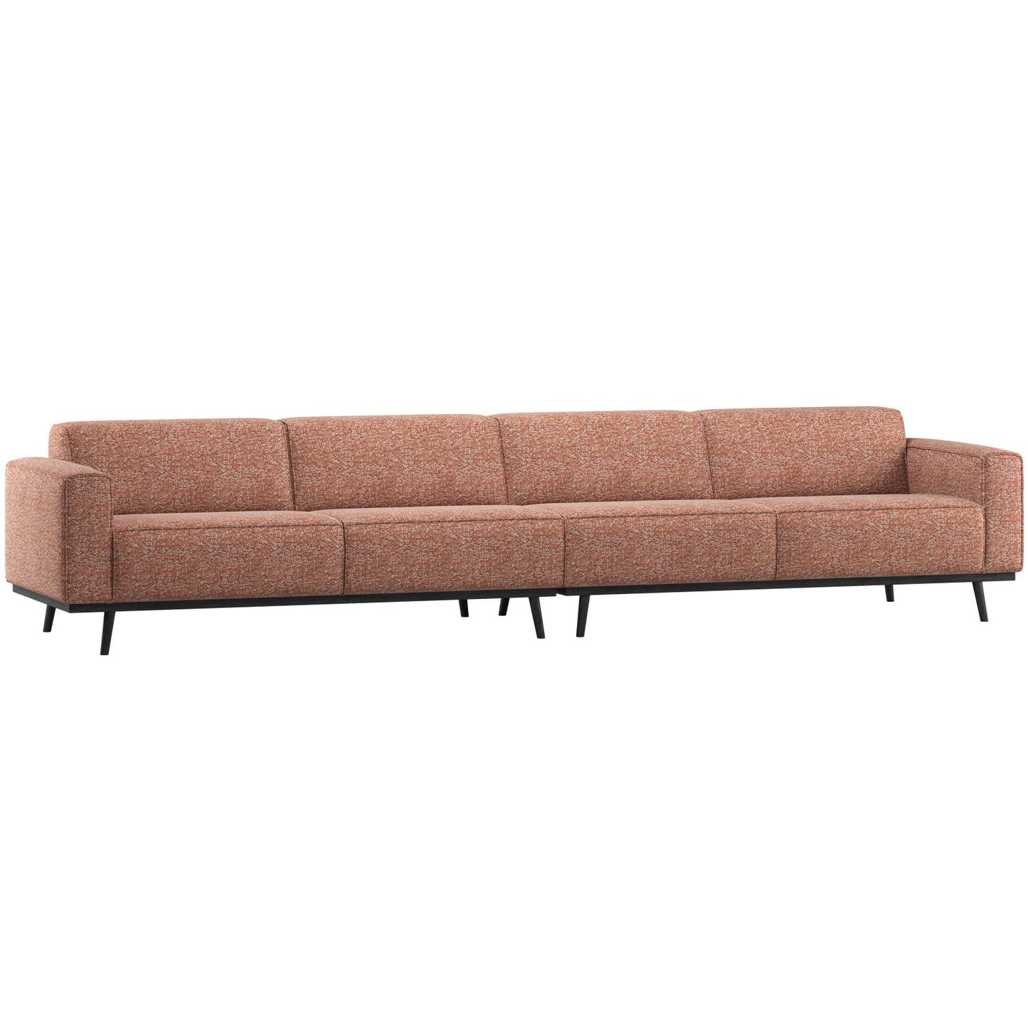 WOOOD Statement XL 4-zits bank 372 cm Terra Melange