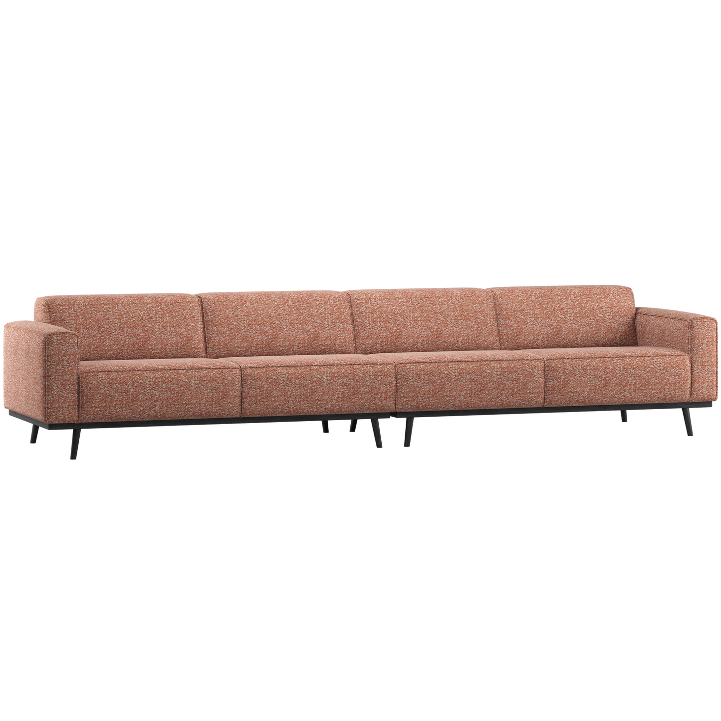 WOOOD Statement XL 4-zits bank 372 cm Terra Melange