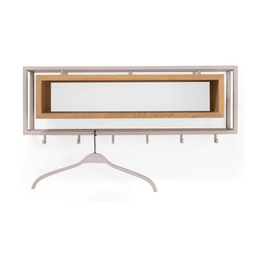 Spinder Design School 80 wandkapstok Silky Taupe