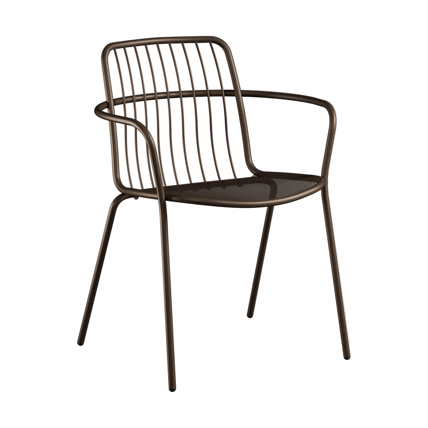 EMU Alisea tuinstoel met arm Indian Brown