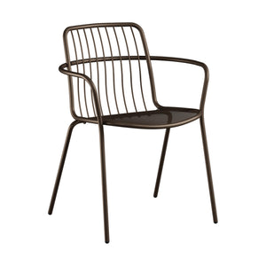 EMU Alisea tuinstoel met arm Indian Brown
