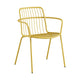 EMU Alisea tuinstoel met arm Curry Yellow