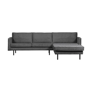 WOOOD Rodeo bank chaise longue rechts velvet Mountain