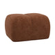 WOOOD Mojo poef wollig Roestbruin
