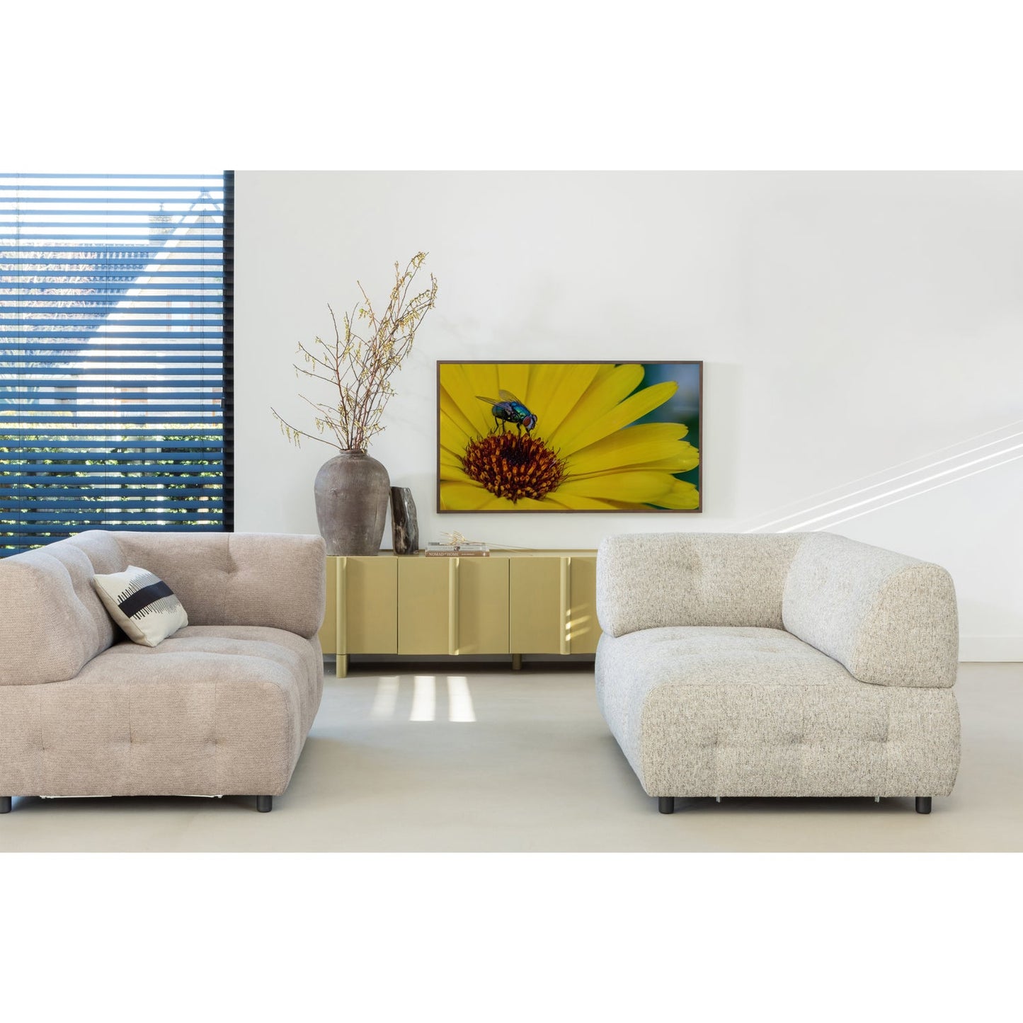 WOOOD Basu tv-meubel 200 cm Moss