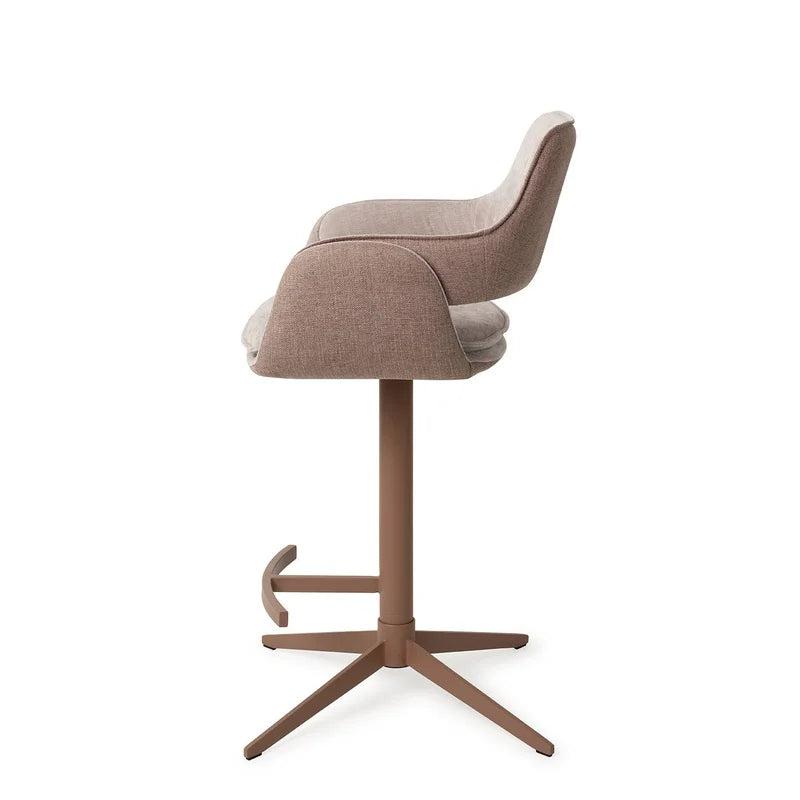 Jesper Home Oketo barkruk H65 No Grey Mouse