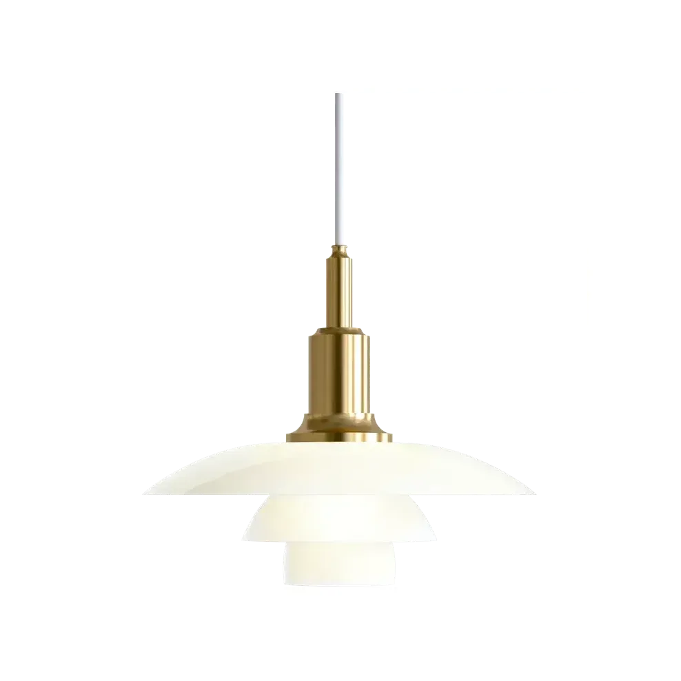 Louis Poulsen PH 3/2 hanglamp Brass Metallised