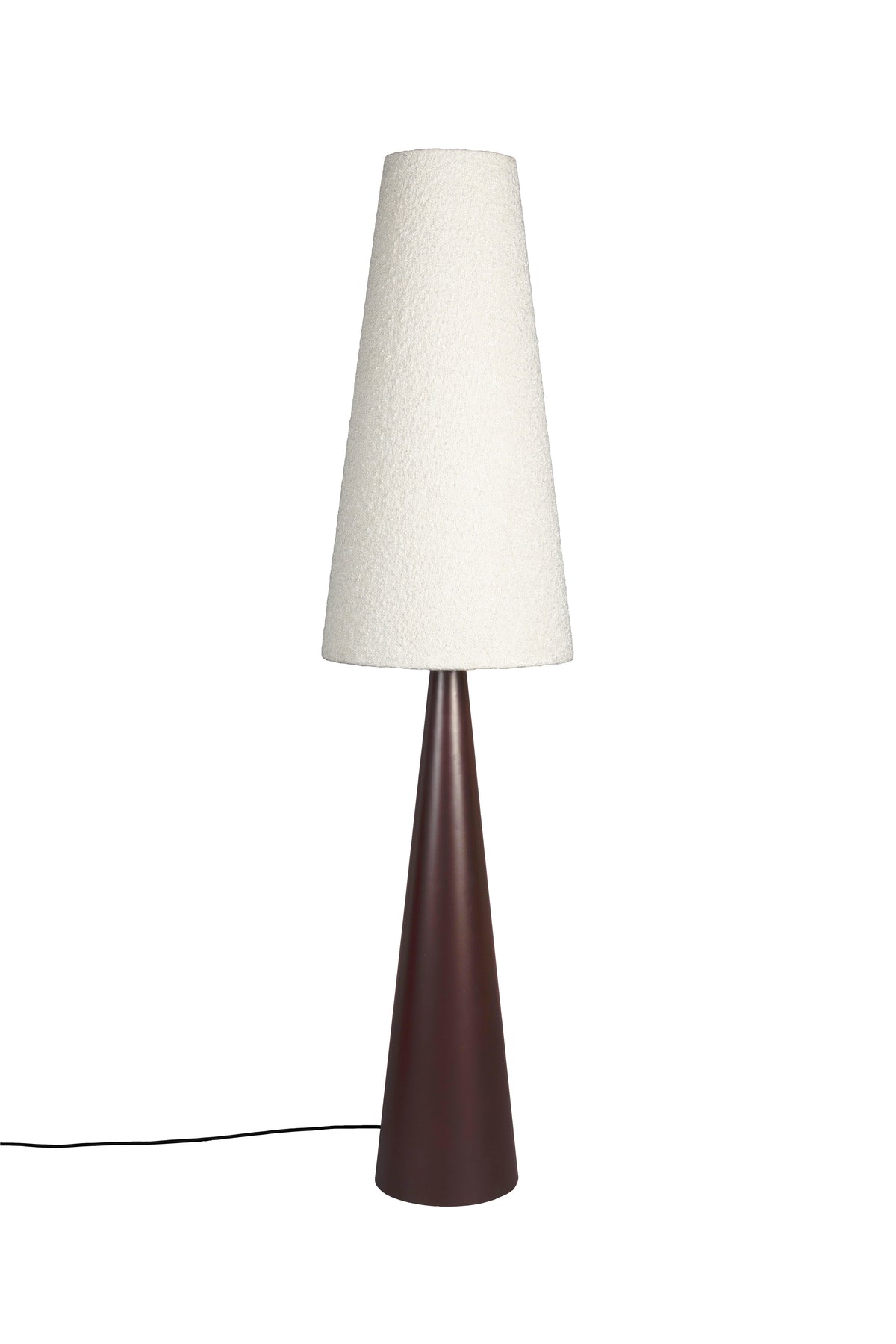 Dutchbone Miki vloerlamp Wit en Zwart