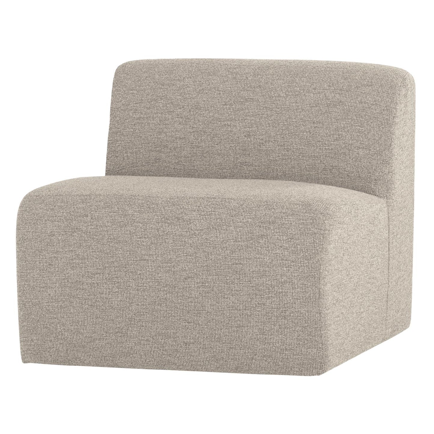 WOOOD Mojo Base 1-zits bank bouclé Beige Melange