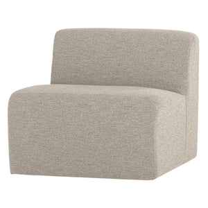 WOOOD Mojo Base 1-zits bank bouclé Beige Melange