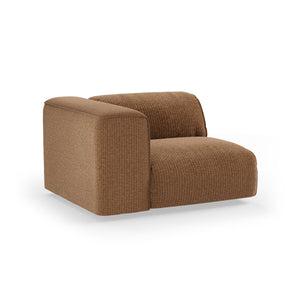 HKliving Flake bank left Corduroy Velvet Aged Gold