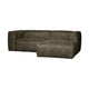 WOOOD Bean chaise longue bank rechts Ecoleer Army